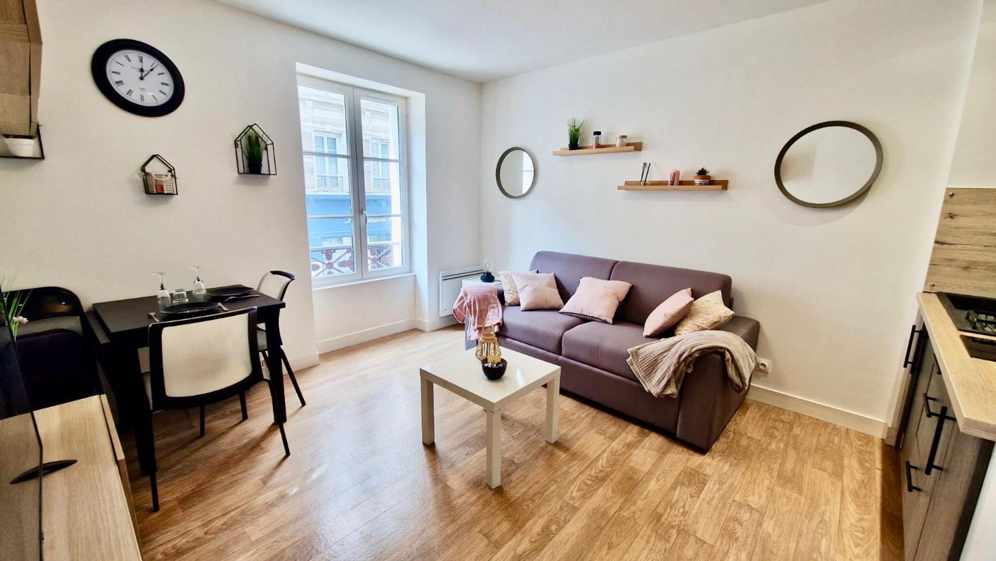 Apparthotel - Le Sweet Cosy Fontainebleau Eksteriør bilde