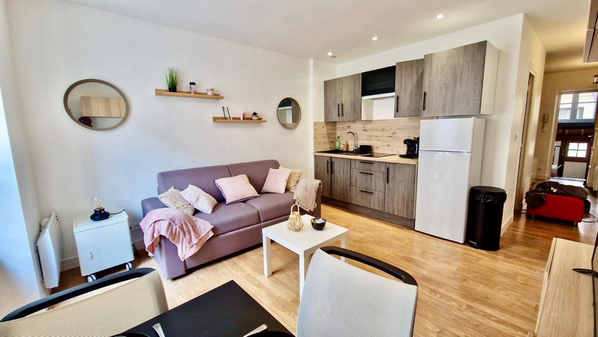 Apparthotel - Le Sweet Cosy Fontainebleau Eksteriør bilde