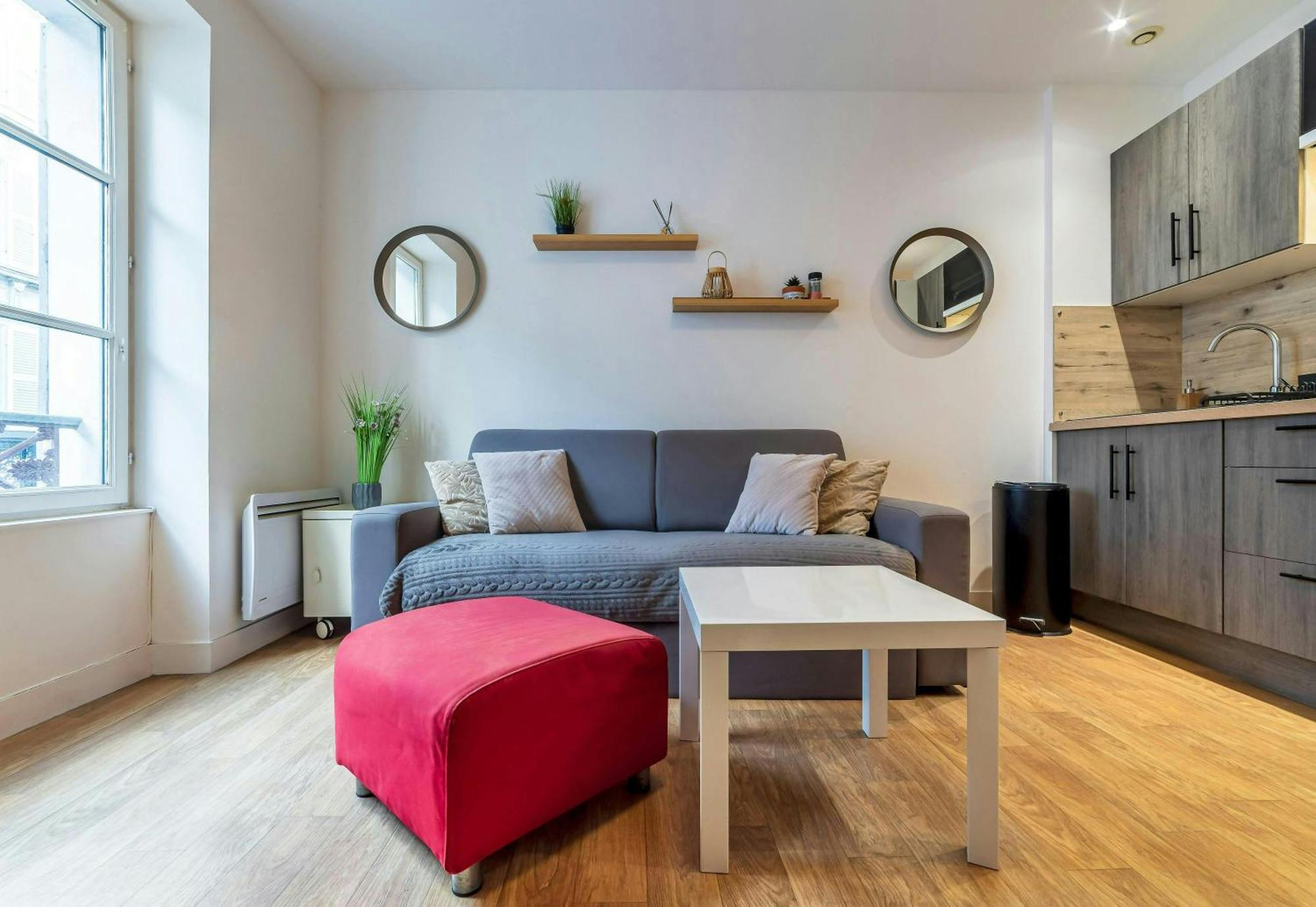 Apparthotel - Le Sweet Cosy Fontainebleau Eksteriør bilde